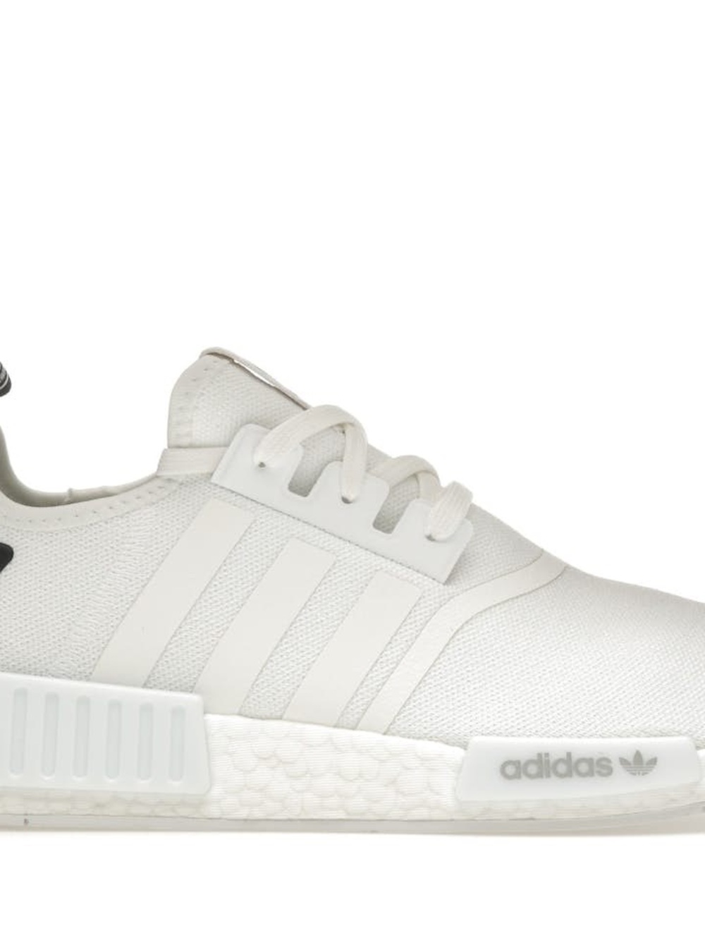 adidas Men’s Size 7 NMD R1 Parley Sneaker in White